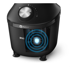 Philips Series 3000 HR2191 Blender - Powerful, Stylish Black Blender for Effortless Blending and Smoothies - 8720389001987